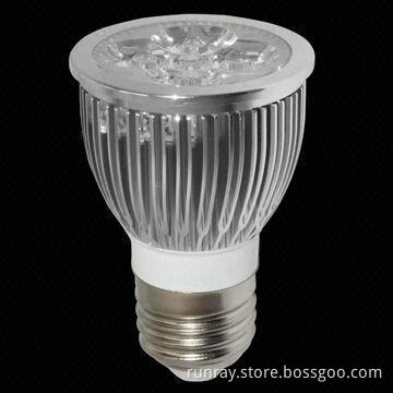 5W LED Spotlight Bulb, Measures 50 x 75mm, with E27 Base